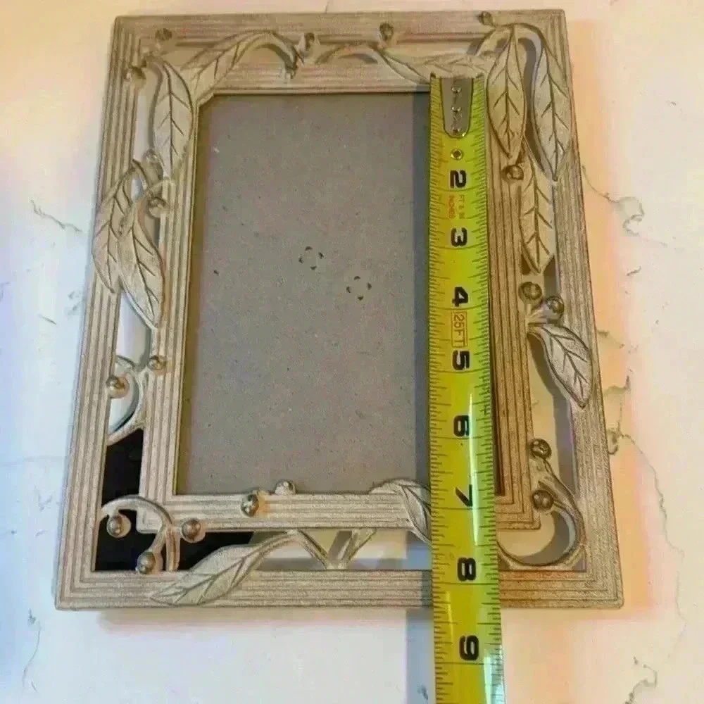 Antique Style Vintage Picture Frame Cream - Picture 11 of 12